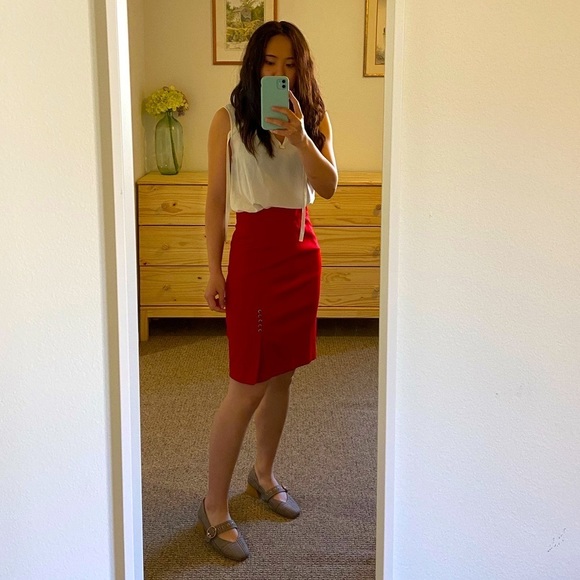 Eland Dresses & Skirts - ✨Host Pick✨ New red pencil skirt ❤️